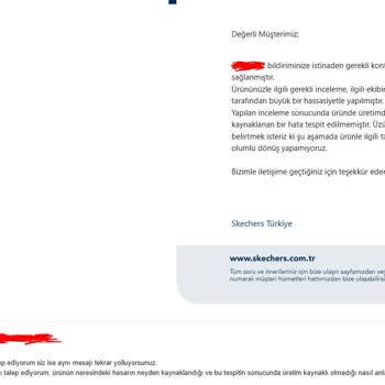 Skechers Ayakkabıda Hayal Kırıklığı: Müşteri Hizmetleri Ve Ürün Kalitesi Sınavı