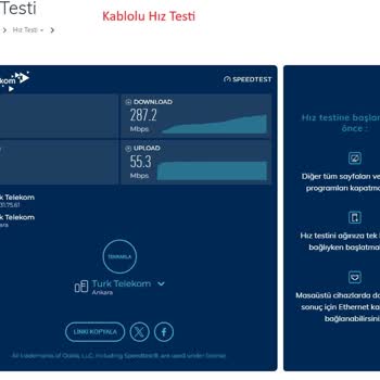 Türk Telekom Fiber İnternet Hız Sorunu Ve Çözüm Talebi