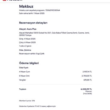 Rezervasyon İptali Ve İade Sorunu Yaşıyorum