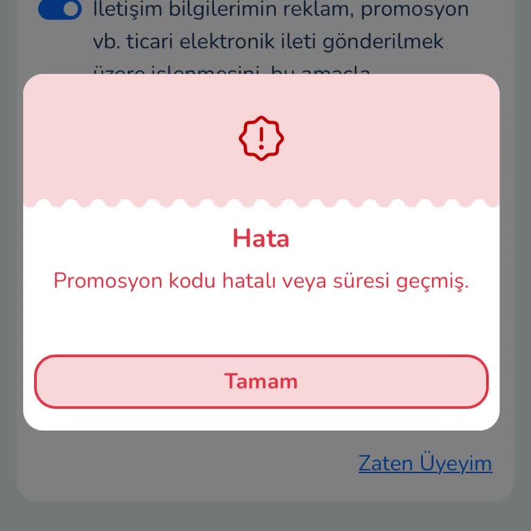 Papara E-Şans Uygulaması Kayıt Sorunu Ve Promosyon Kodu Geçersizliği