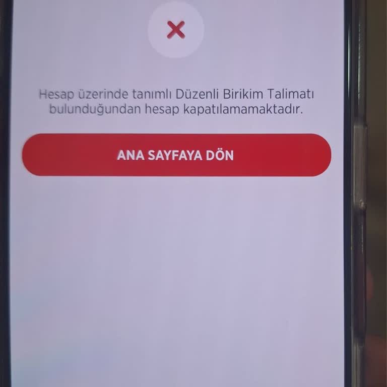 KMH Hesabını Kapatma Sorunu Ve Çelişkili Bilgilendirme