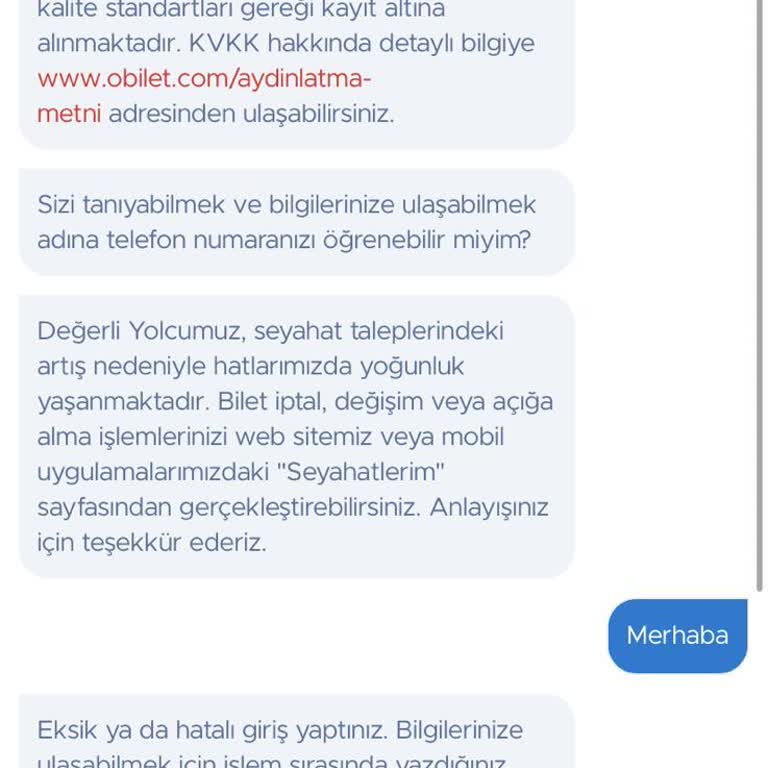 Obilet'te Bilet Alımında Yaşanan Hatalar