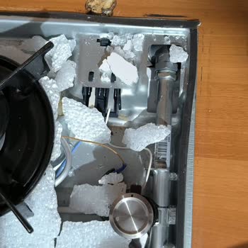 Patlayan Vestel Ocak Korku Dolu Anlar Yaşattı