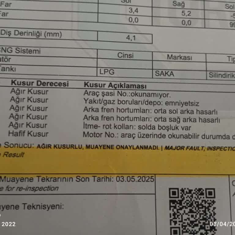 Muayene İstasyonunda Anlaşılmaz Ağır Kusur: LPG Sorunu