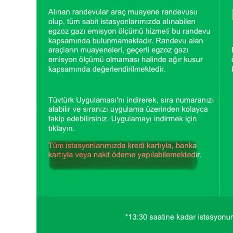Tüvtürk Kart Ödeme Hizmet Bedeli Sürprizi