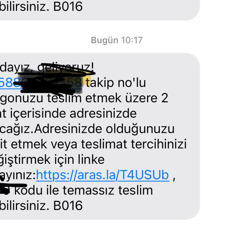 Yanlış Adres Bildirimi Ve Teslimat Sorunu