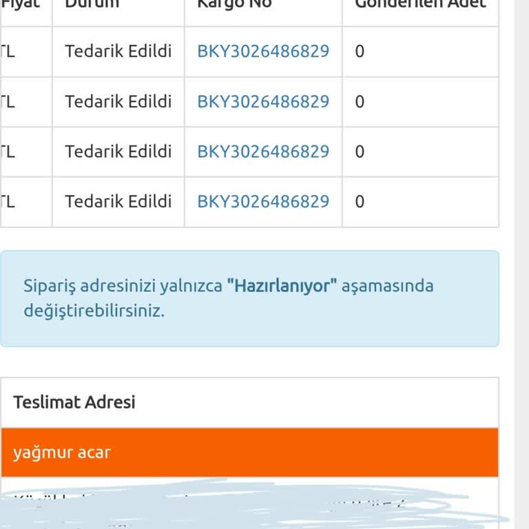 Kitap Siparişim Hala Ulaşmadı