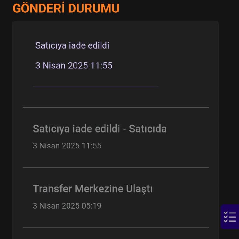 Hepsijet Kargo Teslimat Sorunu Ve İade Şikayeti