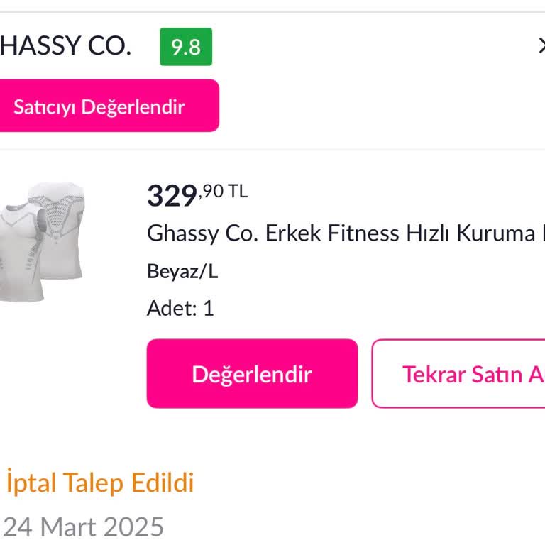 İade İşlemi Mağduriyeti