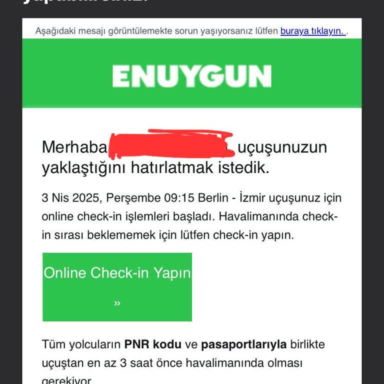 Enuygun Ve Pegasus İle Yaşanan Uçuş İptali Kabusu