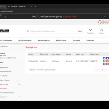 Acil Tıbbi Ürün Siparişimde İletişim Sorunları Ve İade Süreci