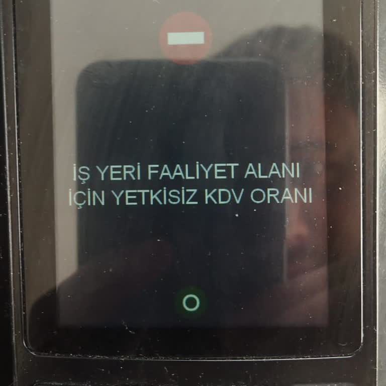 İngenico Move5000 Yazarkasa KDV Sorunu Ve İlgisizlik