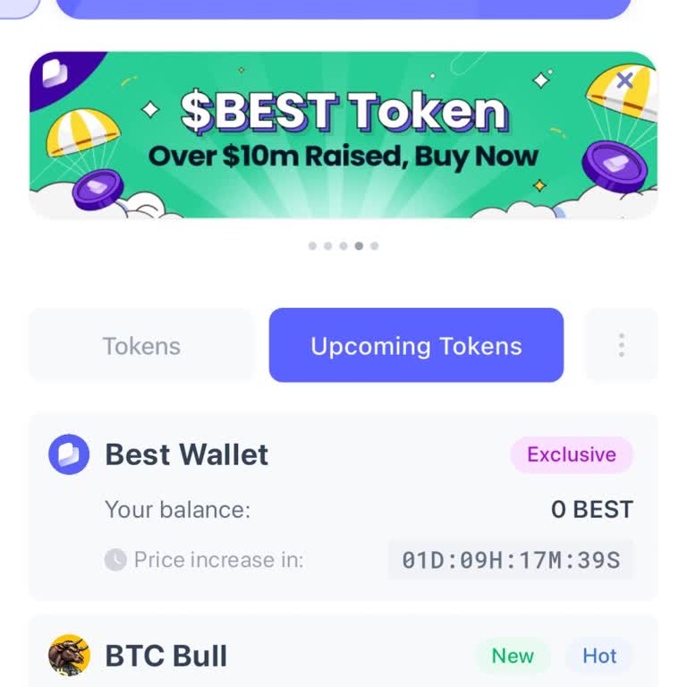 Best Wallet: Пропал баланс после выхода из аккаунта