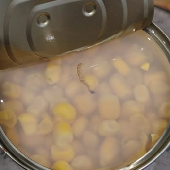 Konserve Mısırda Şok Edici Durum!