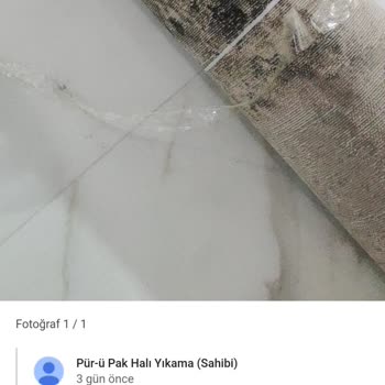 Halı Yıkama Hizmetinde Küf Sorunu Ve Müşteri Memnuniyetsizliği