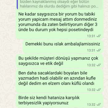Küflenmiş Halı Ve Kötü Müşteri Hizmeti Deneyimi