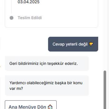 Trendyol'da Güncellenmeyen Numara Sorunu
