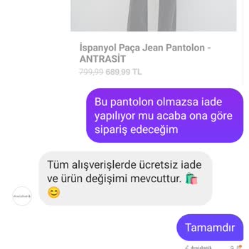 Yanlış Beden Ve Eksik İade Ücreti Sorunu