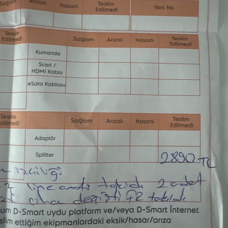 D-Smart Servis Sorunu Ve İletişim Eksikliği