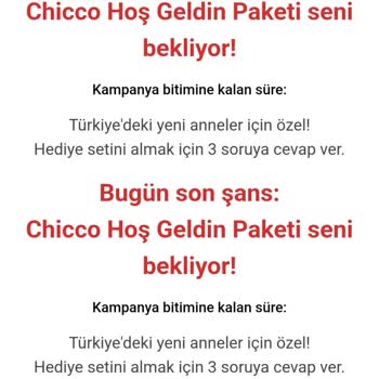 Yanıltıcı Çekiliş Bilgilendirmesi