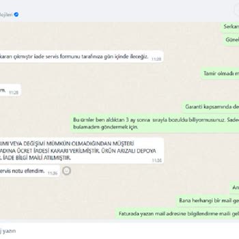 Kamera Arızası Ve Yetersiz Çözüm