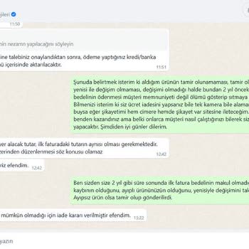 Kamera Arızası Ve Yetersiz Çözüm