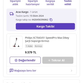 Philips Süpürge Arızası Ve İade Sorunu