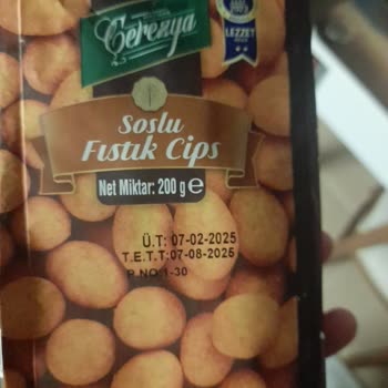 Çerezya Soslu Fıstık Cips: Hayal Kırıklığı Ve Güven Sorunu