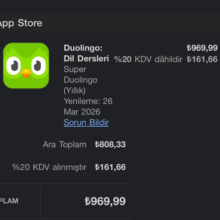 Unerwünschte Aboverlängerung und Abbuchung durch Duolingo