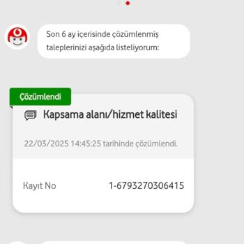 Vodafone Uygulama Ve Şebeke Problemleri