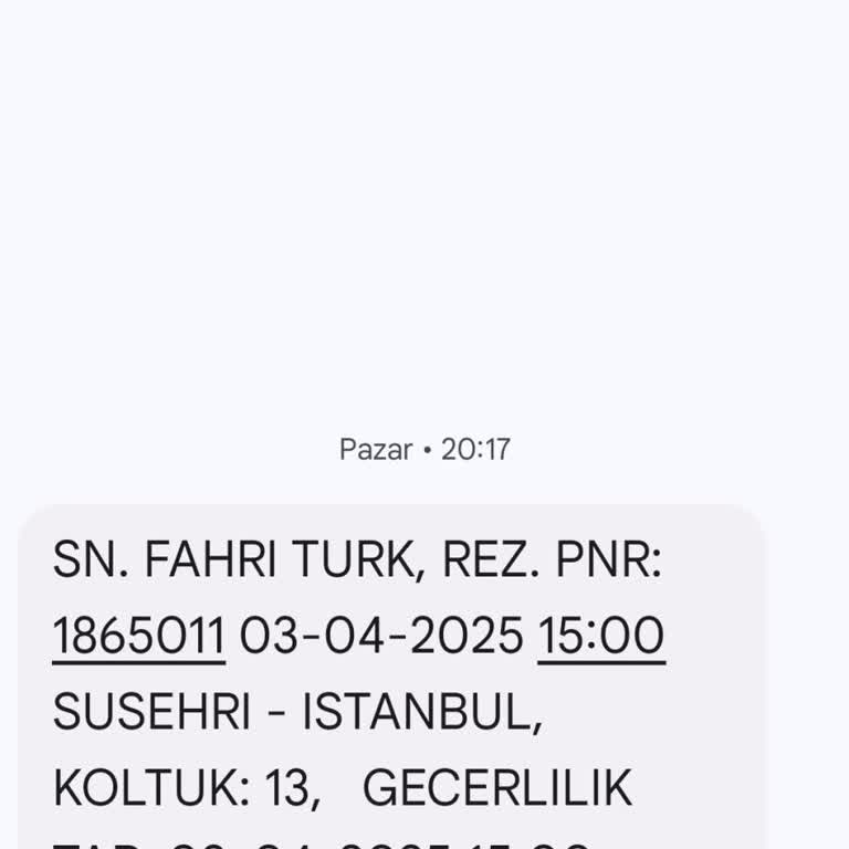 Huzur Turizm'de Saygısız Hizmet Ve Koltuk Sorunu