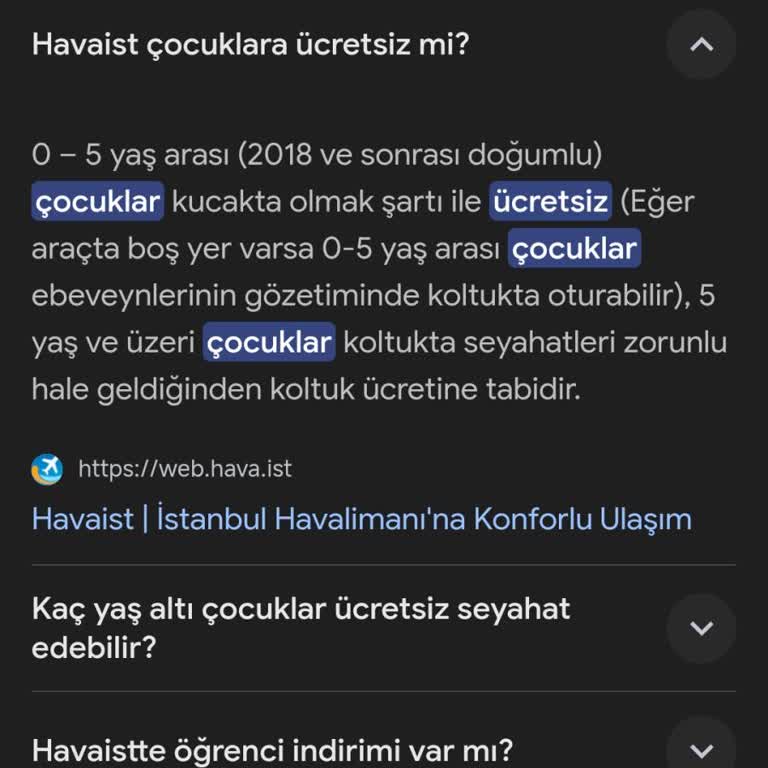 Havaist'te Çocuk Bilet Uygulaması Karmaşası