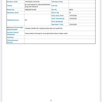 Samsung Bulaşık Makinesi İle Sürekli Yıkama Sorunu