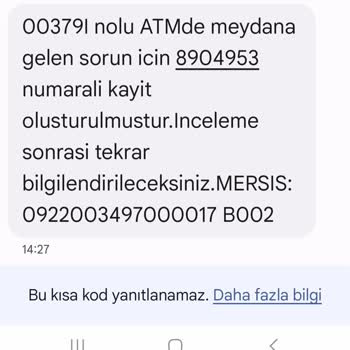 ATM'de Kaybolan Para Ve Uzayan Bekleyiş