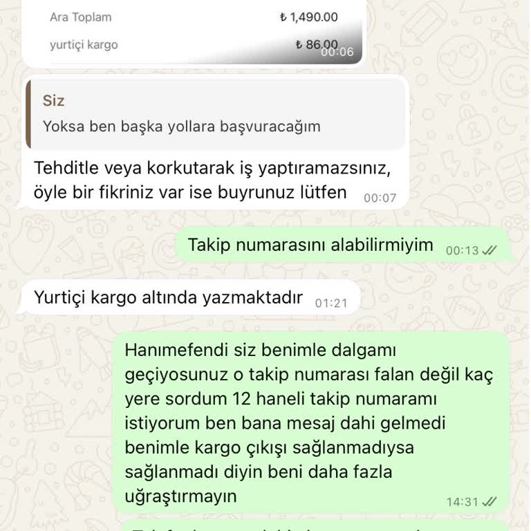 Hesa Collection'dan Kargo Ve İletişim Sorunu: Müşteri Memnuniyetsizliği