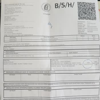 Bosch Çamaşır Makinesi: Hayal Kırıklığı Ve İade Sorunu