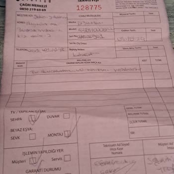 Yeni Alınan TV'de Duman Ve Servis Sorunu