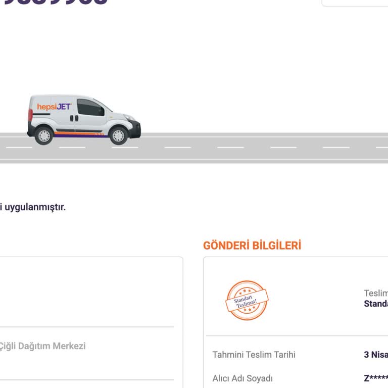 Hepsijet Kargo Teslimatında Ani İptal Sorunu