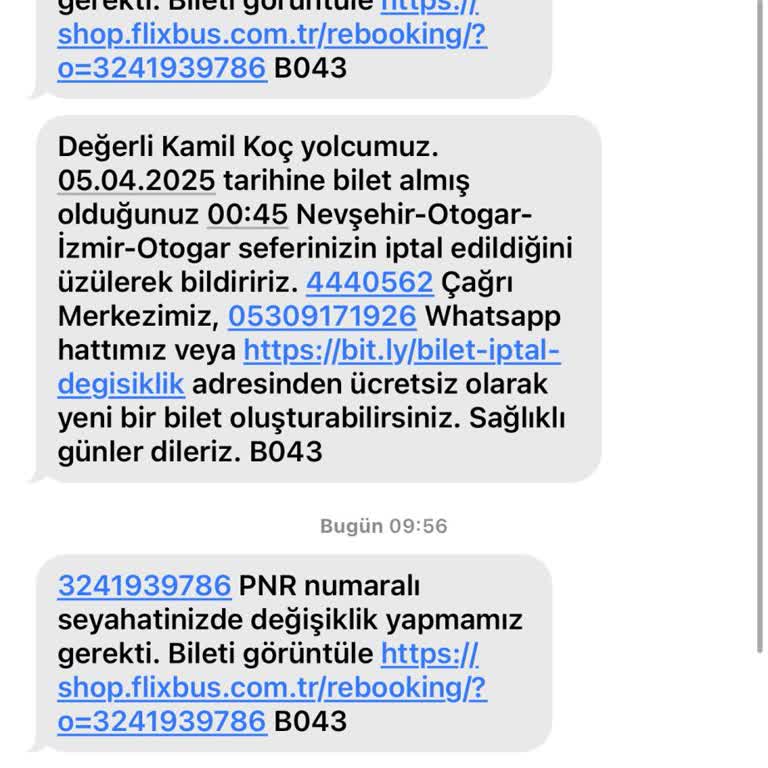 Sefer İptali Ve Bilgilendirme Eksikliği