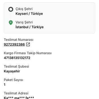 Kargo Hasarı Nedeniyle İade Kabul Edilmedi