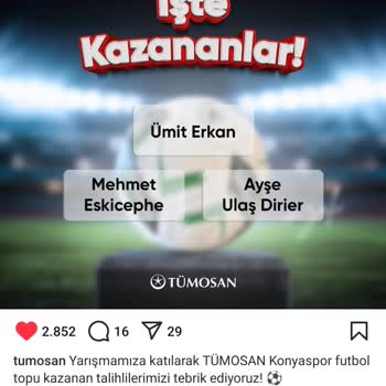 Tümosan'ın Çekiliş Vaadi Yerine Getirilmedi