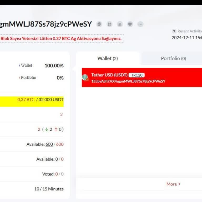 Blockchain Borsa Hesabımdan Çekim Yaptım Ama Param Takıldı