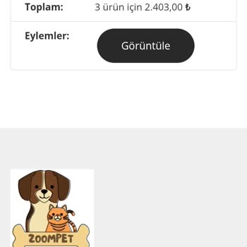 Kedi Maması Siparişi Teslimat Sorunu