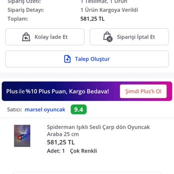 Kırık Oyuncak Ve İade Talebi