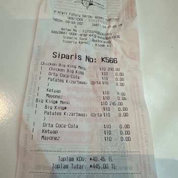 Burger King'de Uzun Bekleyiş Ve Hayal Kırıklığı Yaratan Menü