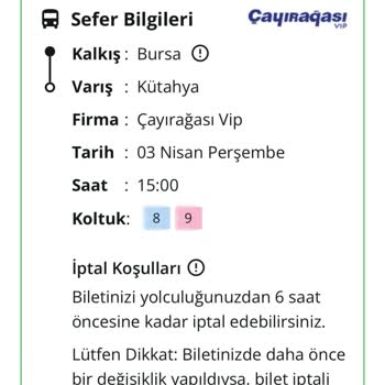 Biletleme İşleminde Çayırağası ve Enuygun Arasında Kalan Müşteri