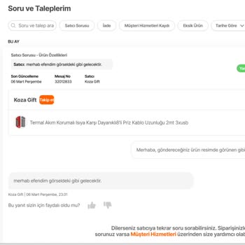 Yanlış Renk Gönderimiyle Hayal Kırıklığı