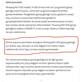 Atasun'dan Aldığım Gözlükte Hayal Kırıklığı: Garanti Sözde Kaldı