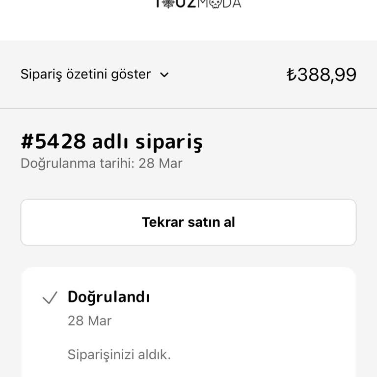 Touz Moda'dan Sipariş Gecikmesi Ve İletişim Sorunu