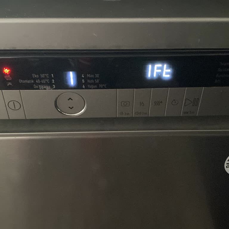 Arçelik Bulaşık Makinesi Hata Kodu Sorunu